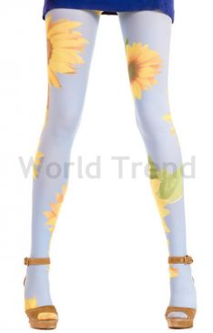 Hotlook Big sunflower 70 Den Strumpfhose