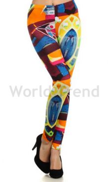 Stella Elyse Baumwolle Leggings mit Abstractmuster