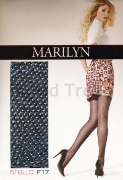 Marilyn Stella 20 Den Jacquard Muster Strumpfhose 'F17'