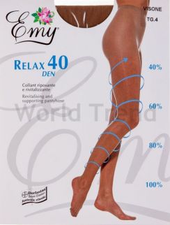 Emy Relax 40 40 Den Plus Size Sttzstrumpfhose