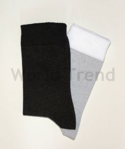  Silber Faser Socken